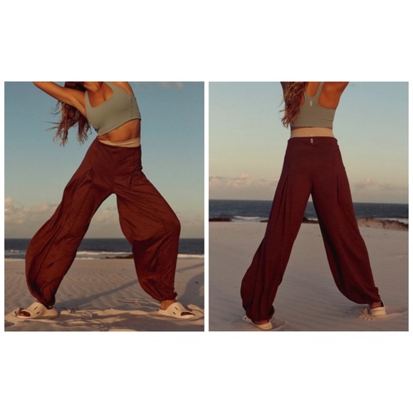 Free People Pants - Free People Find Your Flow Pants Argan Oil
